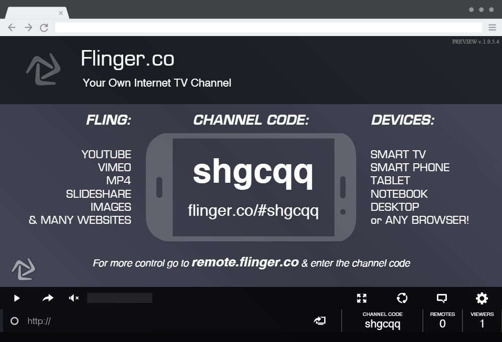 Flinger App Preview